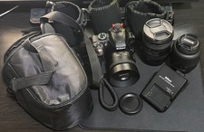 Nikon D3300 + 3 lenti (35mm