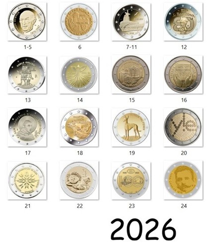 Euro 2026 commemorativi - 2,