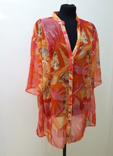 Samoon schöne bluse chiffon - bluse,