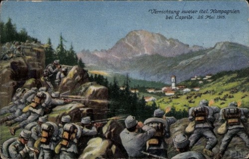 Cartolina distruzione seconda - cartolina,