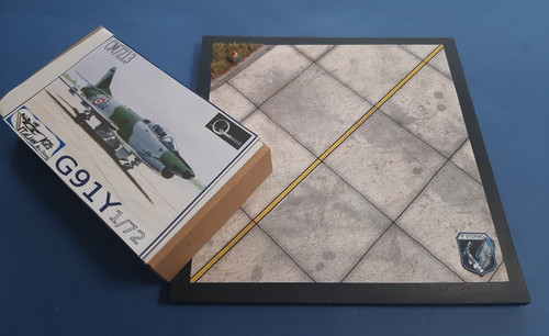 Fiat g91y diorama - fiat, 1/72
