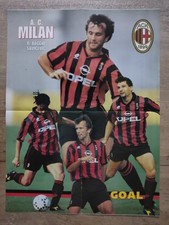 Poster AC MILAN Roberto BAGGIO