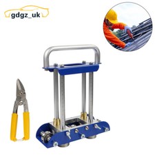 Piegatrice lamiera manuale blu