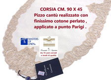 Corsia striscia centro , lino