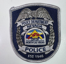 North Las Vegas Police Nevada NV Patch BB3