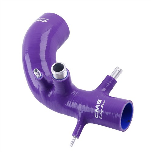Purple silicone intake hose - purple,