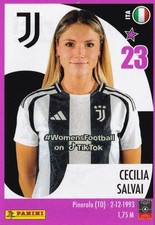 Panini, Calciatrici 2024-2025: figurina 90 Cecilia Salvai (Juventus)