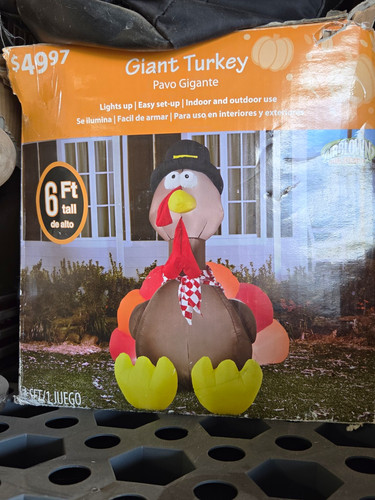 Bambola tacchino gigante