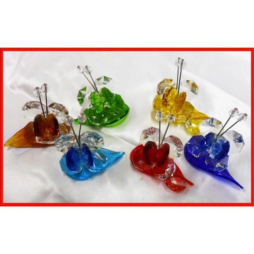 Farfalle foglia cristallo - farfalle,