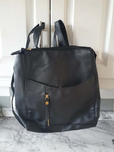 Borsa zaino donna avon nera - borsa,