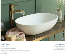 Lavabo da appoggio nuvola in