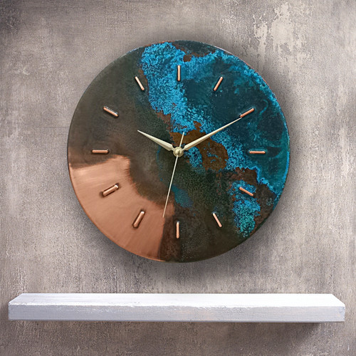 Orologio parete unico metà - orologio,