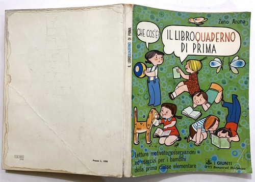 Libro quaderno prima - prima, giunti