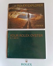 Genuine Rolex Booklet Ch Hk
