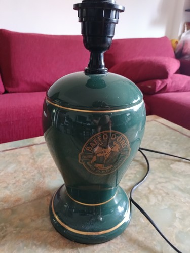 Lampada tavolo baffo oro - da,