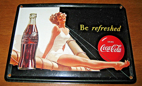 Calamita targa coca cola - targa,