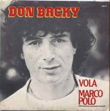 DON BACKY - Vola / Marco Polo - VINYL 7" 45 LP 1982 NEAR MINT COVER VG CONDITION