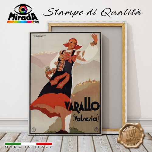 Quadro vintage varallo sesia - quadro,