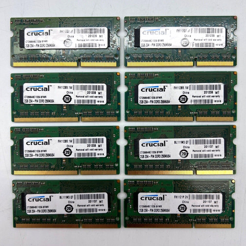 Quantità crucial 2 gb - 8,