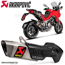 DUCATI MULTISTRADA 1200 1260 2015-2020 Scarico AKRAPOVIC Titanio S-D12SO9-HAPT