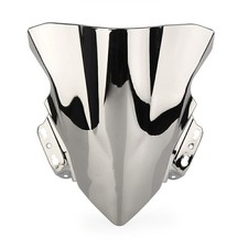 Parabrezza Parabrezza Anteriore Antivento per KAWASAKI Ninja 250SL 14 -17 ABS Argento