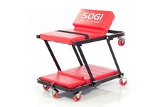 Lettino sotto auto SOGI X4-16 carrello pieghevole in sgabello poggiatesta