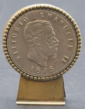 Fermasoldi Con 5 Lire 1878