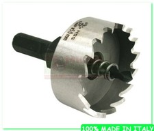 FRESA A TAZZA IN ACCIAIO HSS PER METALLI TRAPANO AVVITATORE MM10 A MM 80 LAMIERE