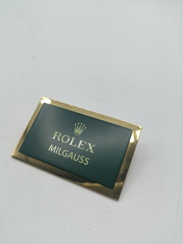 Rolex plate targa - , milgauss