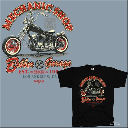 Biker shirt custom - biker, chopper