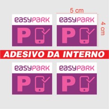 4 Adesivi Easy Park in Vinile