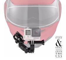 GoPro Supporto Casco Moto Girevole per Hero 3,4,5,6,7,8, Action Camera Session