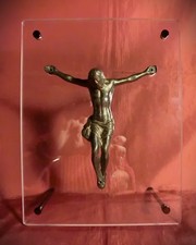 CRISTO CROCIFISSO IN BRONZO