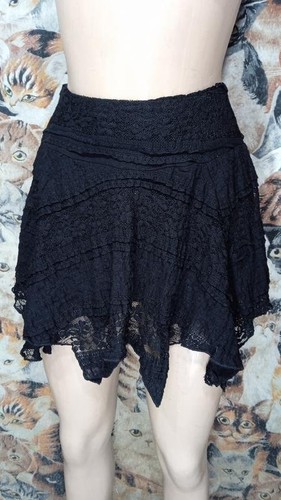 Gonna donna cotone pizzo - gonna,