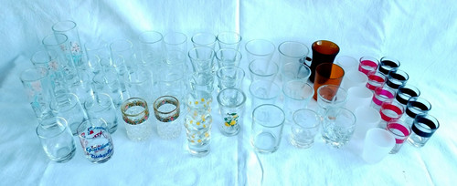 Bicchieri vintage misti - 58,
