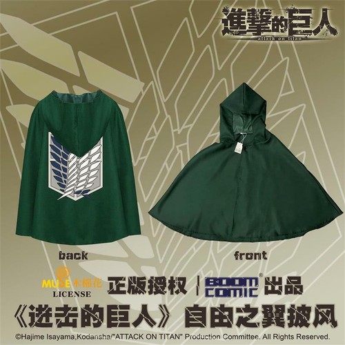 Anime attack titan cosplay - on,