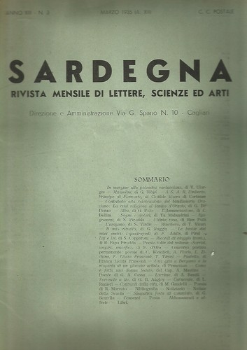 Sardegna mensile lettere - mensile, di