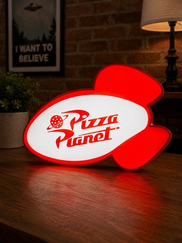 Scatola luminosa pizza planet - scatola,