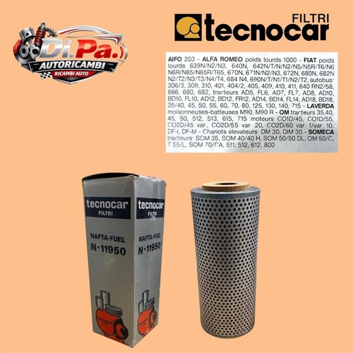 Filtro gasolio alfa aifo fiat - filtro,