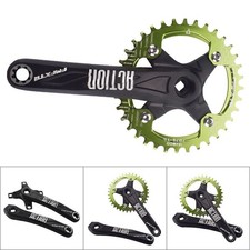 Manovella bici mtb fibra di carbonio mountain bike pedivella lunghezza 170mm BCD 104mm