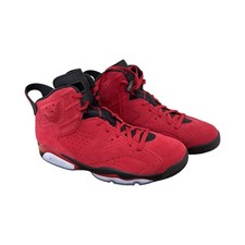 Size 13 - Air Jordan 6 Retro Toro Bravo Men’s Raging Bull Red Black Shoes