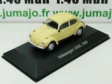 ARG28 Voiture 1/43 SALVAT Autos Inolvidables : VOLKSWAGEN 1300L BEETLE 1980