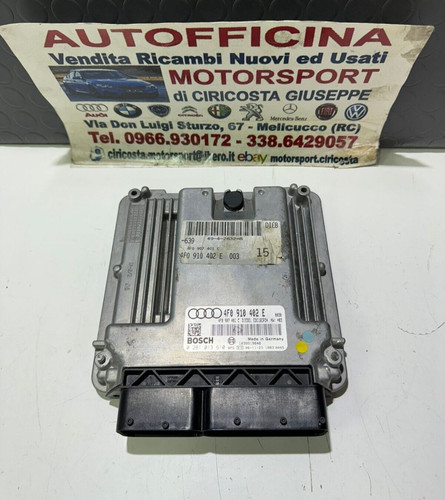 Centralina motore audi - motore,