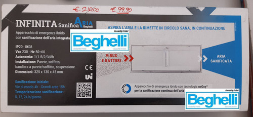 Beghelli lampada emergenza - lampada, d'emergenza