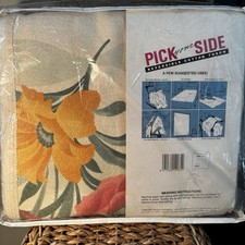 Vtg 1988 Floral Throw Blanket Mora Textiles Granny Core Cabin Cottage Gift NEW!