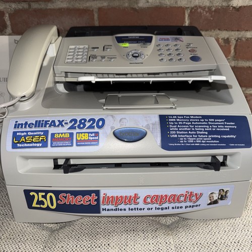 Brother fax 2820 - brother,