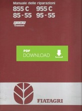 FIAT 85-55 95-55 Fiatagri Manuale officina istruzioni per riparazioni trattore