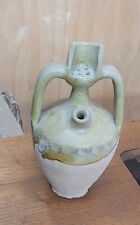 Antica Anfora Brocca In Terracotta  Smaltata  Molto Particolare, Sia Per...