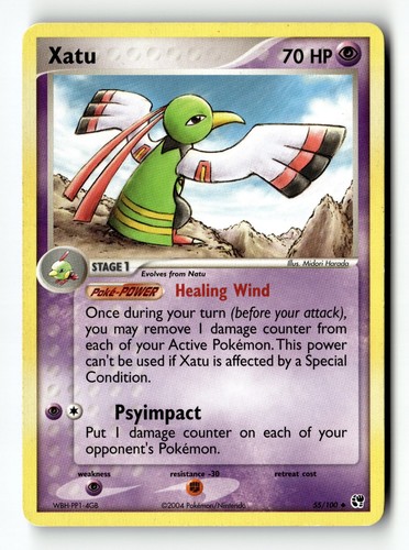 Pokemon card xatu sandstorm - card, lp