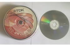 50 dischi DVD-RW vuoti TDK 2x